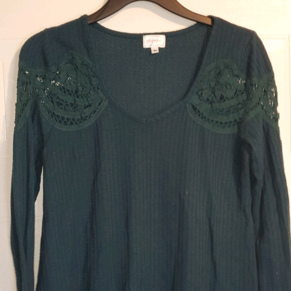 Green sweater